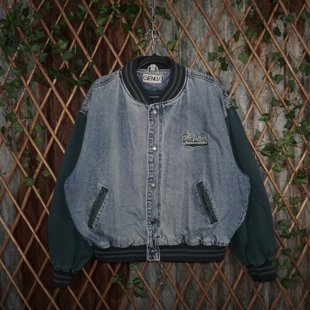 XL - Vintage Y2K Budweiser Jackets Coats description button